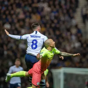 Preston North End Football Club Preston North End v Manchester City Carabao Cup Third Round match at Deepdale Preston North End Football Club Preston North End v Manchester City Carabao Cup Third Round match at Deepdale