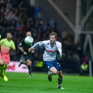 Preston North End Football Club Preston North End v Manchester City Carabao Cup Third Round match at Deepdale Preston North End Football Club Preston North End v Manchester City Carabao Cup Third Round match at Deepdale