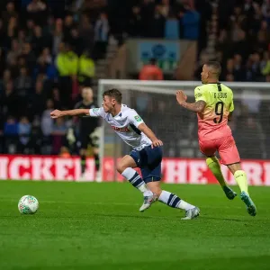 Preston North End Football Club Preston North End v Manchester City Carabao Cup Third Round match at Deepdale Preston North End Football Club Preston North End v Manchester City Carabao Cup Third Round match at Deepdale