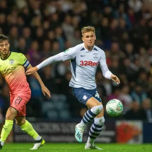 Preston North End Football Club Preston North End v Manchester City Carabao Cup Third Round match at Deepdale Preston North End Football Club Preston North End v Manchester City Carabao Cup Third Round match at Deepdale