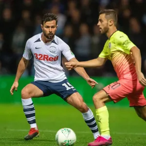 Preston North End Football Club Preston North End v Manchester City Carabao Cup Third Round match at Deepdale Preston North End Football Club Preston North End v Manchester City Carabao Cup Third Round match at Deepdale