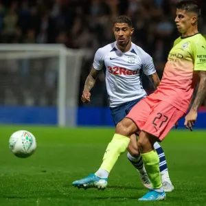 Preston North End Football Club Preston North End v Manchester City Carabao Cup Third Round match at Deepdale Preston North End Football Club Preston North End v Manchester City Carabao Cup Third Round match at Deepdale