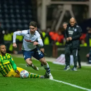 Preston North End Football Club Preston North End v West Bromwich Albion SkyBet Championship match at Deepdale