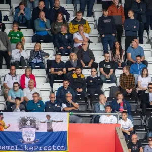 Preston North End Football Club Swansea City v Preston North End SkyBet Championship match at the Liberty Stadium Preston North End Football Club Swansea City v Preston North End SkyBet Championship match at the Liberty Stadium