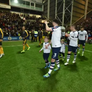 Preston North End vs Arsenal 2016/17 Print