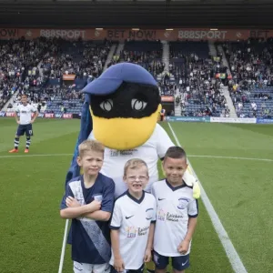 Preston North End vs Barnsley: Mascot Parade, September 10, 2016 Preston North End vs Barnsley: Mascot Parade, September 10, 2016