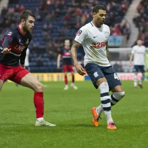Preston North End's Lukas Nmecha Scores the Winner Against Doncaster Rovers in FA Cup Third Round Clash at Deepdale (6th January 2019)
