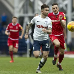 Sean Maguire Scores the Winner: Preston North End vs Nottingham Forest in SkyBet Championship Clash at Deepdale (16th February 2019) Sean Maguire Scores the Winner: Preston North End vs Nottingham Forest in SkyBet Championship Clash at Deepdale (16th February 2019)