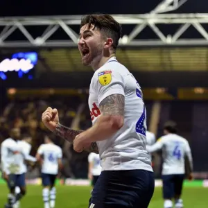 Sean Maguire's Triple Goal Celebration Print Sean Maguire's Triple Goal Celebration Print