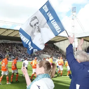Sir Tom Finney's Flag: Preston North End vs. Blackpool - Championship Showdown at Deepdale (08/09) Sir Tom Finney's Flag: Preston North End vs. Blackpool - Championship Showdown at Deepdale (08/09)