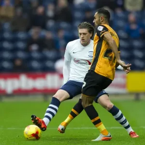 2015/16 Season Prints: Preston North End v Hull City, Monday 28th December 2015, SkyBet Championship