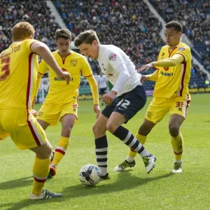 2015/16 Season Prints: PNE v MK Dons, Saturday 16th April 2016, SkyBet Championship