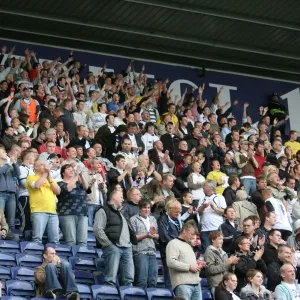 Unforgettable Rivalry: Preston North End vs. Bristol City - A Sea of Passionate Supporters at Deepdale Unforgettable Rivalry: Preston North End vs. Bristol City - A Sea of Passionate Supporters at Deepdale