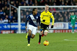 Burton Albion V PNE, Monday 2nd January 2017 Prints: 2016-17 Season: Preston North End vs. Burton Albion - A Battle