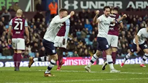 Aston Villa V PNE, Tuesday 20th February 2018 Prints: 2017-18 Championship Battle: Aston Villa vs Preston North End - Intense Clash (February 20th)