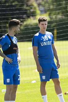 Championship Prints: 2018 / 19 Training: Sean Maguire and Josh Harrop