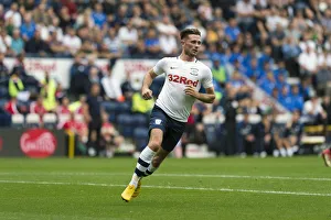 Alan Browne In The PNE Home Kit