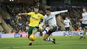 Norwich City V PNE, Saturday 25th November 2017 Prints: Battle of the Championship: Preston's Triumph over Norwich City (November 2017)