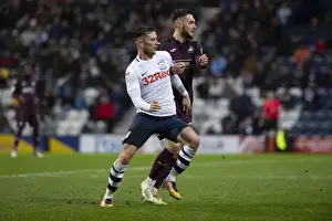 PNE V Swansea City, Saturday 12th January 2019 Prints: Battle at Deepdale: Preston North End vs Swansea City (SkyBet Championship)