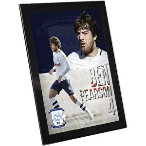 Framed Player Profile Prints: Ben Pearson Player Profile