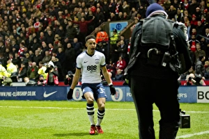 Arsenal V PNE, Saturday 7th January 2017 Prints: Championship Showdown: Arsenal vs. Preston North End (2016-17) - Battle at the Emirates