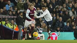 Aston Villa V PNE, Tuesday 20th February 2018 Prints: Championship Showdown: Aston Villa vs Preston North End (February 20, 2018)