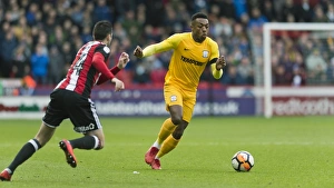 Sheffield United V PNE, Saturday 27th January 2018 Prints: Championship Showdown: Sheffield United vs. Preston North End (2017-18) - January Clash