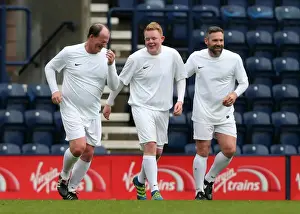 Event Prints: During the Charity Football match at Deepdale Preston on Sunday 1st May 2016