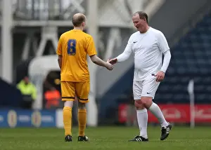 Event Prints: During the Charity Football match at Deepdale Preston on Sunday 1st May 2016