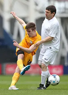 Event Prints: During the Charity Football match at Deepdale Preston on Sunday 1st May 2016