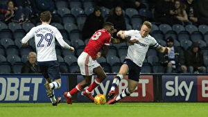 PNE V Nottingham Forest, Saturday 23rd December 2017 Prints: A Christmas Battle: Preston North End vs. Nottingham Forest, December 23, 2017