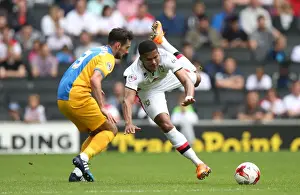 Clash of the Captains: Cunningham vs. Spence in Sky Bet Championship Battle - Milton Keynes Dons vs. Preston North End