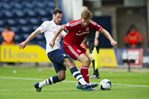 PNE V Middlesbrough, 9th August 2015, SkyBet Championship Prints: Clash of the Titans: Preston North End vs Middlesbrough
