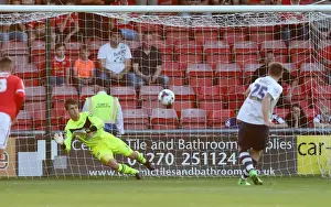 2015 Prints: Crewe Alexandra v Preston North End - Capital One Cup First Round