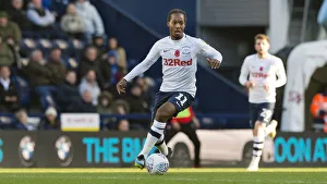 PNE V Rotherham United, Saturday 27th October 2018 Prints: Daniel Johnson Pushes Forward