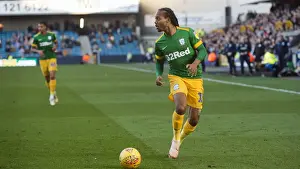 Millwall V PNE, Saturday 23rd February 2019 Prints: Daniel Johnson Scores the Dramatic Winning Goal for Preston North End against Millwall in SkyBet Championship