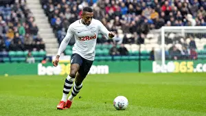 PNE V Birmingham City, Saturday 16th March 2019 Prints: Darnell Fisher in Action: Preston North End vs Birmingham City