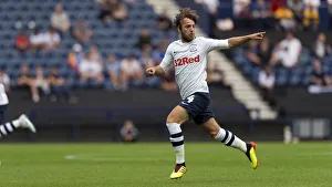 Pre-Season Prints: DK, PNE v Burnley, Ben Pearson Home Kit (4)