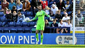 PNE V Sheffield United, Saturday 6th April 2019 Prints: DK, PNE v Sheffield United, Green kit, Declan Rudd (1)