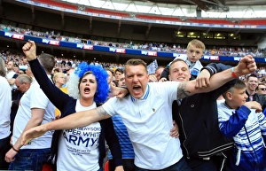 Play-Off Final V Swindon, 24th May 2015, Wembley Stadium Prints: Electric Atmosphere