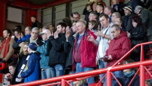 Fans: Bristol City V PNE, Saturday 10th November 2018 Prints: Fans Passionate Clash: Bristol City vs Preston North End