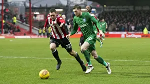 Brentford V PNE, Saturday 10th February 2018 Prints: February Showdown: Championship Clash - Preston North End vs. Brentford, 2018