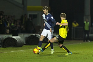 Burton Albion V PNE, Monday 2nd January 2017 Prints: A Fierce Championship Clash: Preston North End vs. Burton Albion (January 2, 2017)