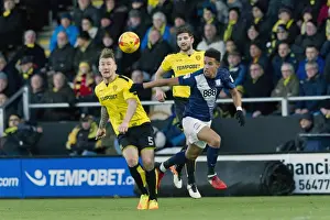 Burton Albion V PNE, Monday 2nd January 2017 Prints: A Fierce Championship Showdown: Preston North End vs. Burton Albion (January 2, 2017)