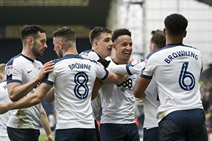 PNE V Brentford, Saturday 11th February 2017 Prints: Fight for Victory: Preston North End vs. Brentford (2016/17 Season)