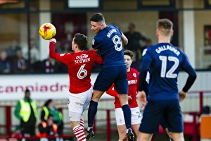 Barnsley V PNE, Saturday 4th February 2017 Prints: Fight for Victory: Preston North End vs Barnsley, 4th February 2017 - 2016/17 Season
