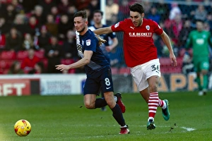 Barnsley V PNE, Saturday 4th February 2017 Prints: Fight for Victory: Preston North End vs Barnsley, 4th February 2017 (2016/17 Season)