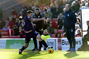 Barnsley V PNE, Saturday 4th February 2017 Prints: Fight for Victory: Preston North End vs Barnsley, 4th February 2017 - 2016/17 Season