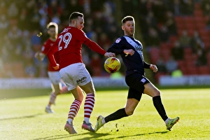 Barnsley V PNE, Saturday 4th February 2017 Prints: Fight for Victory: Preston North End vs Barnsley, February 4, 2017 - 2016/17 Season