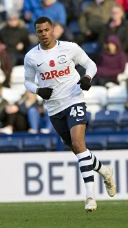 PNE V Rotherham United, Saturday 27th October 2018 Prints: A Focused Lukas Nmecha